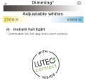 Kinkiet zewnętrzny solarny FRAN sterowany aplikacją, LED 9,7W czujnik PIR IP44 2700-6500K Lutec 6941502330 | 6939412013664 noxbox lampynox www.lampynox.pl