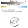 Naświetlacz solarny TUDA sterowana aplikacją, LED 8,5W czujnik PIR IP44 2700-6500K Lutec 6935501330 | 6939412013626 noxbox lampynox www.lampynox.pl