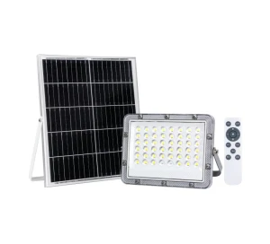 LED Solar PIR 100W NW IP65 pilot Naświetlacz z p. panelem solarnym premium line z czujnikiem zmierzchu