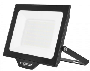 NL-1 czarny LED 100W 3000K 9000lm IP65 Naświetlacz