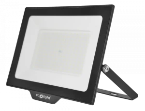 NL-1 czarny LED 100W 4000K 9000lm IP65 Naświetlacz 