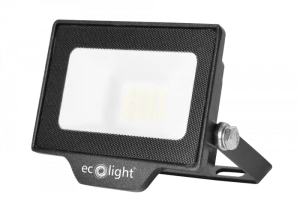 NL-1 czarny LED 10W 3000K 900lm IP65 Naświetlacz