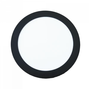 LED czarny 18W 4000K 1400lm Oprawa sufitowa podtynkowa okrągła