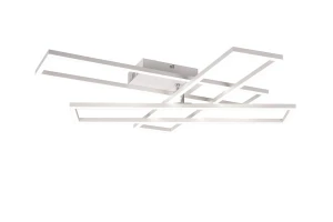 Corso biały mat LED 3 step dim. 36W 2700-6000K pilot Lampa sufitowa ściemnialna z pilotem