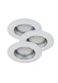 Rabalux  Lite 1046 LED oczko stropowe wpuszczane | biała Trójpak ( 5998250310466 ) lampynox noxbox www.lampynox.pl