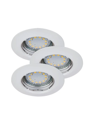 Rabalux  Lite 1046 LED oczko stropowe wpuszczane | biała Trójpak ( 5998250310466 ) lampynox noxbox www.lampynox.pl