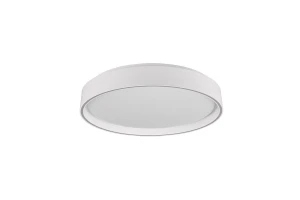 Felis biały mat Ø 40cm LED dim. 24W 2700-6500K Plafon ściemnialny z pilotem