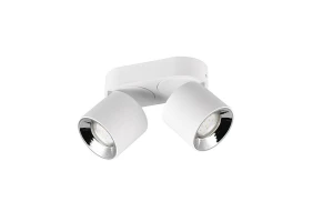 Guayana biały mat 2xGU10 Spot natynkowo - podtynkowy