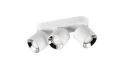 Spot natynkowo - podtynkowy Guayana biały mat 3xGU10 trio 651000331 | 4017807573985 noxbox lampynox www.lampynox.pl
