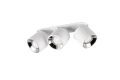 Spot natynkowo - podtynkowy Guayana biały mat 3xGU10 trio 651000331 | 4017807573985 noxbox lampynox www.lampynox.pl