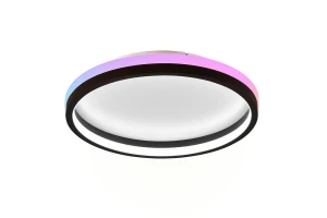 Hiko czarny mat Ø 39cm LED dim. RGB 18W 2700-6000K pilot Plafon