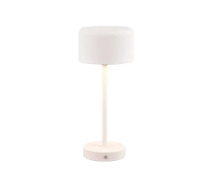 Jeff biały mat akumulator LED 3 step dim. 1,5W 3000K Lampka stołowa ściemnialna