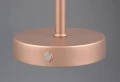 Lampka stołowa ściemnialna Jeff kawa akumulator LED 3 step dim. 1,5W 3000K rl R59151165 noxbox lampynox www.lampynox.pl