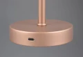 Lampka stołowa ściemnialna Jeff kawa akumulator LED 3 step dim. 1,5W 3000K rl R59151165 noxbox lampynox www.lampynox.pl