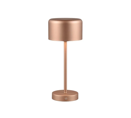 Lampka stołowa ściemnialna Jeff kawa akumulator LED 3 step dim. 1,5W 3000K rl R59151165 noxbox lampynox www.lampynox.pl