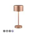 Lampka stołowa ściemnialna Jeff kawa akumulator LED 3 step dim. 1,5W 3000K rl R59151165 noxbox lampynox www.lampynox.pl
