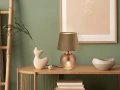 Lampka stołowa Jonna brąz | bursztyn 2xE14 rl R51242013 | 4017807577563 noxbox lampynox www.lampynox.pl