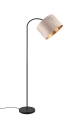 Lampa podłogowa stojąca Julieta beżowy | czarny E27 trio 419090144 | 4017807574159 noxbox lampynox www.lampynox.pl