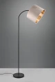 Lampa podłogowa stojąca Julieta beżowy | czarny E27 trio 419090144 | 4017807574159 noxbox lampynox www.lampynox.pl