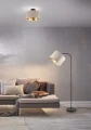 Lampa podłogowa stojąca Julieta beżowy | czarny E27 trio 419090144 | 4017807574159 noxbox lampynox www.lampynox.pl