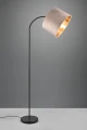 Lampa podłogowa stojąca Julieta beżowy | czarny E27 trio 419090144 | 4017807574159 noxbox lampynox www.lampynox.pl