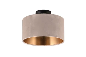 Julieta beżowy | czarny Ø 30cm. 2xE14 Lampa wisząca