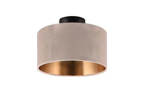 Lampa wisząca Julieta beżowy | czarny Ø 30cm. 2xE14 trio 619000244 | 4017807574128 noxbox lampynox www.lampynox.pl