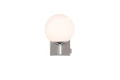 Kinkiet łazienkowy z włącznikiem Kula chrom E14 IP44 trio 284270106 | 4017807585278 noxbox lampynox www.lampynox.pl