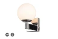 Kinkiet łazienkowy z włącznikiem Kula chrom E14 IP44 trio 284270106 | 4017807585278 noxbox lampynox www.lampynox.pl