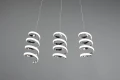 Lampa wisząca Laola chrom LED 3 step dim. 3x8W 4000K rl R34183106 | 4017807588422 noxbox lampynox www.lampynox.pl
