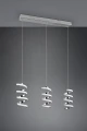 Lampa wisząca Laola chrom LED 3 step dim. 3x8W 4000K rl R34183106 | 4017807588422 noxbox lampynox www.lampynox.pl