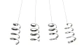 Lampa wisząca Laola chrom LED 3 step dim. 4x8W 4000K rl R34184106 | 4017807574043 noxbox lampynox www.lampynox.pl