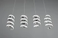 Lampa wisząca Laola chrom LED 3 step dim. 4x8W 4000K rl R34184106 | 4017807574043 noxbox lampynox www.lampynox.pl