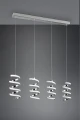 Lampa wisząca Laola chrom LED 3 step dim. 4x8W 4000K rl R34184106 | 4017807574043 noxbox lampynox www.lampynox.pl