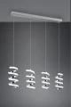 Lampa wisząca Laola chrom LED 3 step dim. 4x8W 4000K rl R34184106 | 4017807574043 noxbox lampynox www.lampynox.pl
