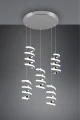 Lampa wisząca Laola chrom LED 3 step dim. 5x8W 4000K rl R34185306 | 4017807574029 noxbox lampynox www.lampynox.pl