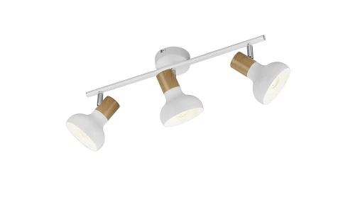Spot Latika biały mat | brąz 3xE14 rl R81523031 | 4017807577037 noxbox lampynox www.lampynox.pl
