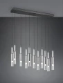 Lampa wisząca ściemnialna Lucent czarny | chrom DIP SWITCH LED 3 step dim. 11x2,8W 2300+3000+4000K trio 344511120 | 4017807578232 noxbox lampynox www.lampynox.pl
