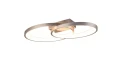 Lampa sufitowa Malaga nikiel mat LED 25W 3000K rl R64482107 | 4017807576948 noxbox lampynox www.lampynox.pl