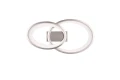 Lampa sufitowa Malaga nikiel mat LED 25W 3000K rl R64482107 | 4017807576948 noxbox lampynox www.lampynox.pl