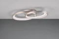 Lampa sufitowa Malaga nikiel mat LED 25W 3000K rl R64482107 | 4017807576948 noxbox lampynox www.lampynox.pl
