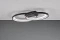 Lampa sufitowa Malaga czarny mat LED 25W 3000K rl R64482134 | 4017807576962 noxbox lampynox www.lampynox.pl
