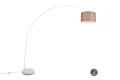 Lampa podłogowa stojąca Mansur biały mat | szary E27 trio 419200131 | 4017807574531 noxbox lampynox www.lampynox.pl