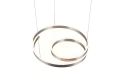Lampa wisząca Marnie aluminium szczotkowane LED 3 step dim. 68W 3000K trio 344110105 | 4017807577907 noxbox lampynox www.lampynox.pl