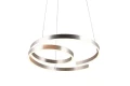 Lampa wisząca Marnie aluminium szczotkowane LED 3 step dim. 68W 3000K trio 344110105 | 4017807577907 noxbox lampynox www.lampynox.pl