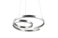 Lampa wisząca Marnie aluminium szczotkowane LED 3 step dim. 68W 3000K trio 344110105 | 4017807577907 noxbox lampynox www.lampynox.pl