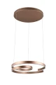 Lampa wisząca Marnie kawowy LED 3 step dim. 68W 3000K trio 344110165 | 4017807577860 noxbox lampynox www.lampynox.pl