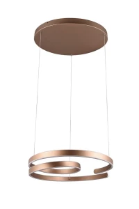 Marnie kawowy LED 3 step dim. 68W 3000K Lampa wisząca