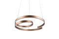 Lampa wisząca Marnie kawowy LED 3 step dim. 68W 3000K trio 344110165 | 4017807577860 noxbox lampynox www.lampynox.pl