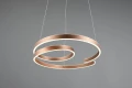 Lampa wisząca Marnie kawowy LED 3 step dim. 68W 3000K trio 344110165 | 4017807577860 noxbox lampynox www.lampynox.pl